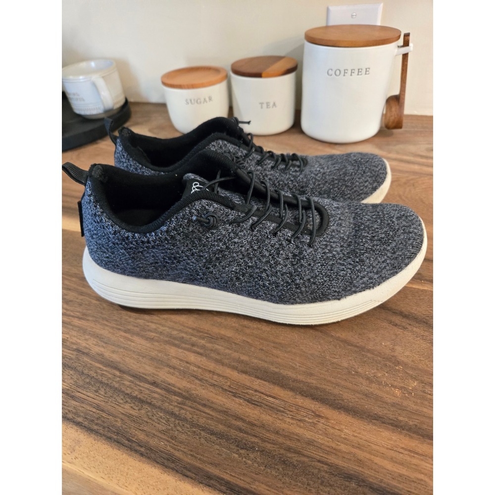 Woolloomooloo Belmont Merino Wool‎ Sneakers Charcoal Grey Mens 8 Womens 10 EU 41